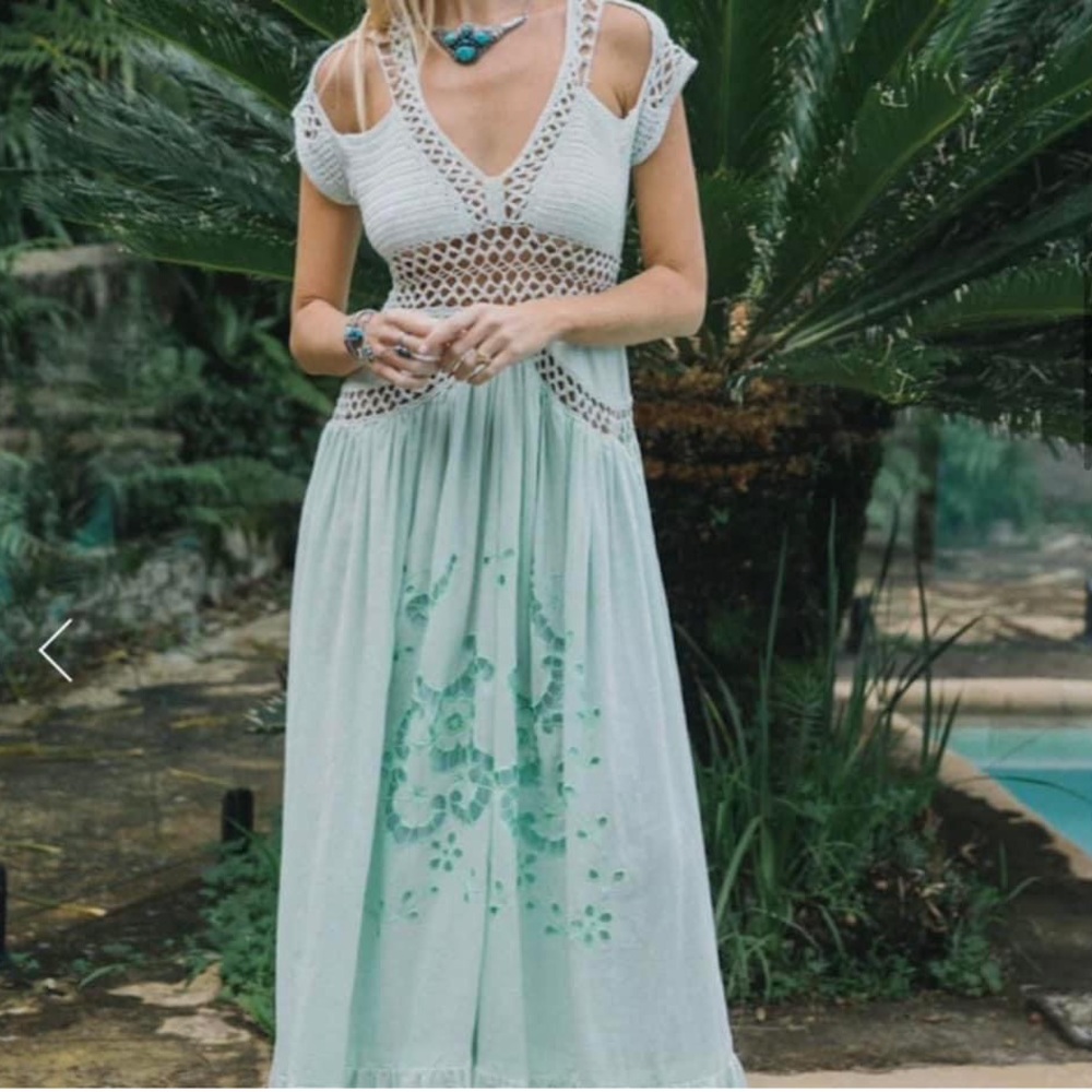 Chasing unicorns crochet dress